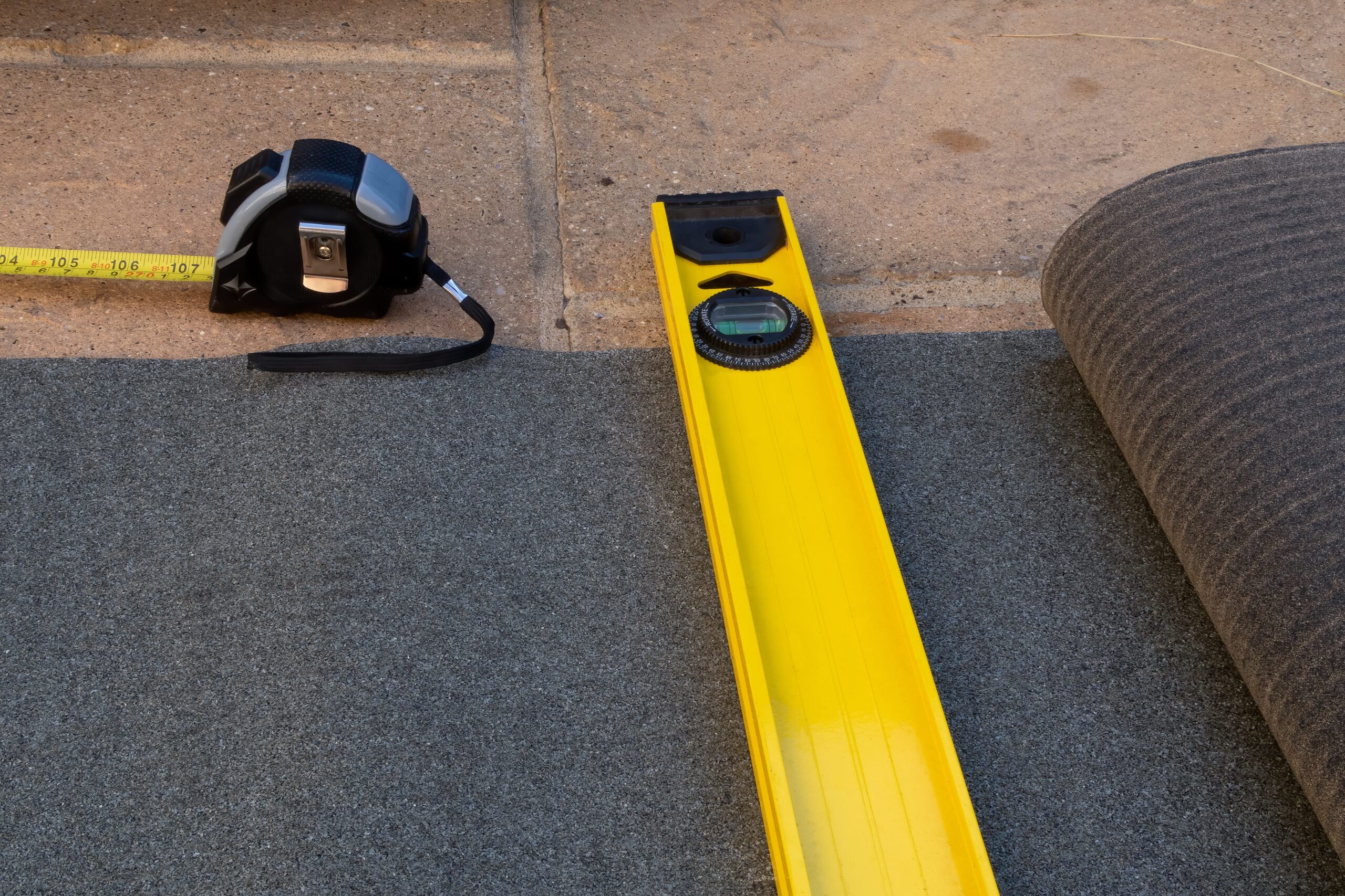 Hire a professional for carpet installation