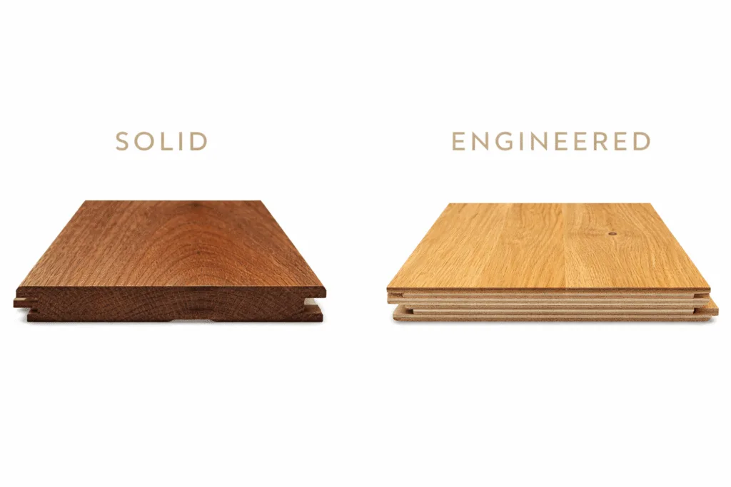 Solid vs. Engineered Hardwood