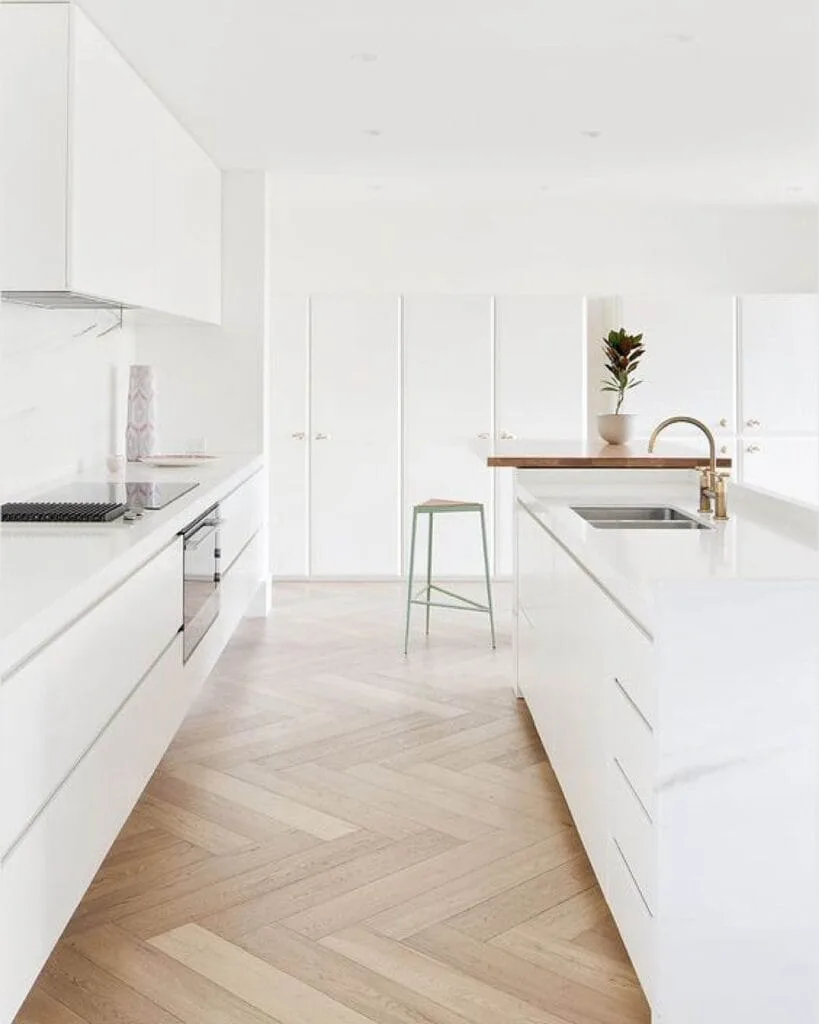 herringbone flooring installation in denver