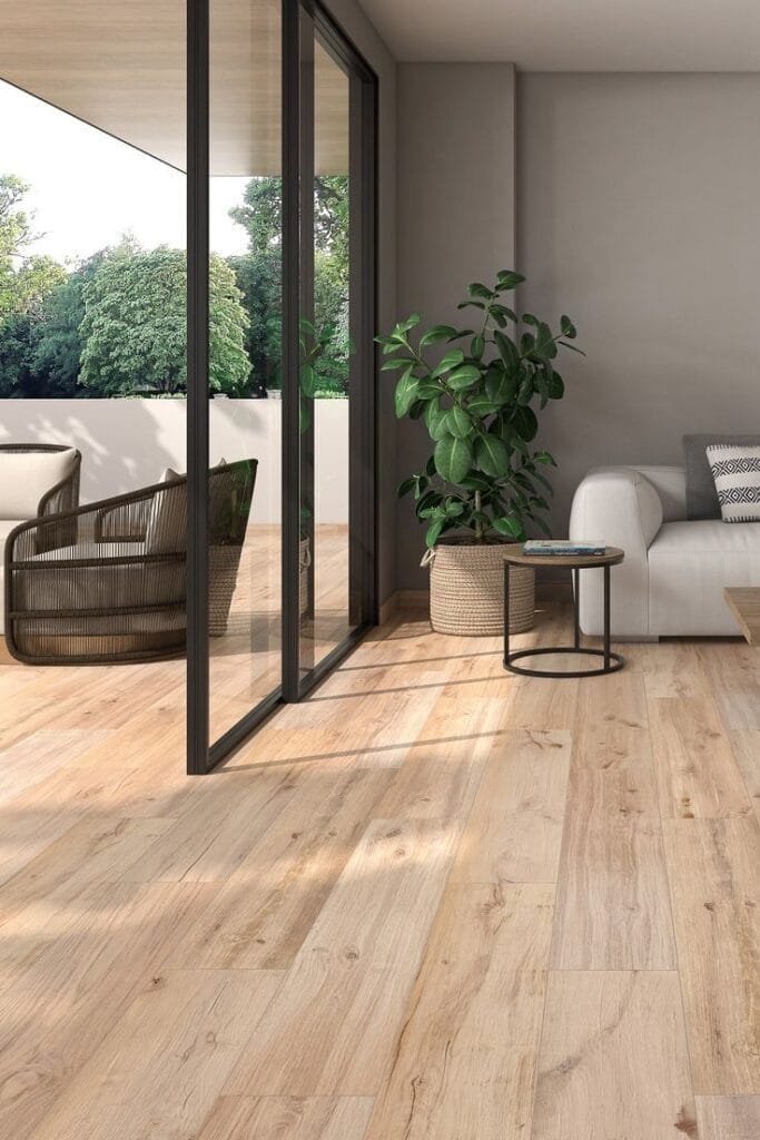 solid hardwood floors