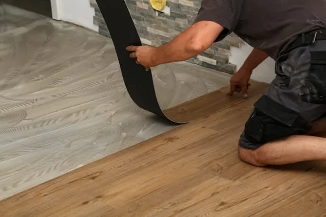 vinyl flooring installation