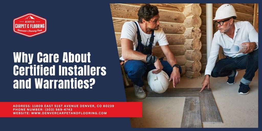 certified flooring installers and warranties